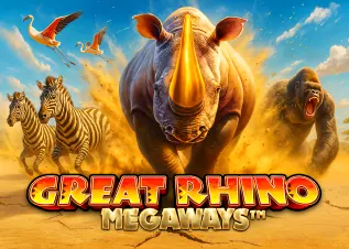 สล็อตแตกง่าย เว็บตรง Great Rhino Megaways ทดลองเล่นฟรี